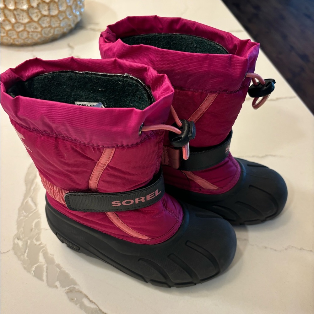 Sorel Toddler Girls Snow Boots Size 12